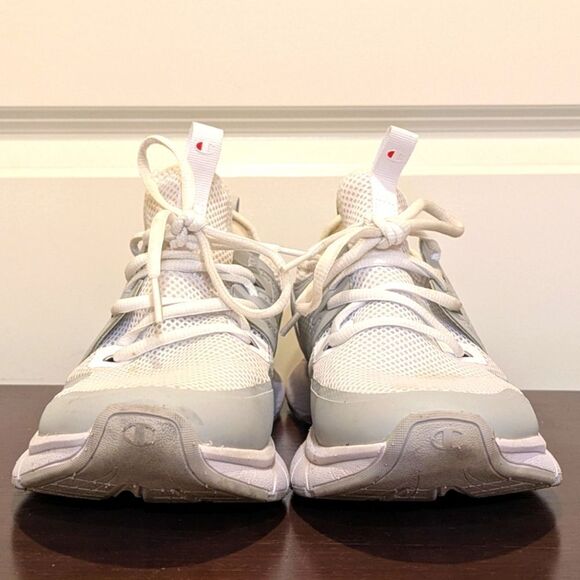 EUC Champion Flare Size 10W Light Grey Running Shoes - Picture 2 of 7